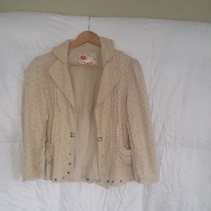 Twill Twenty Two Cream Jacket